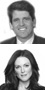 Mark Kennedy Shriver and Julianne Moore